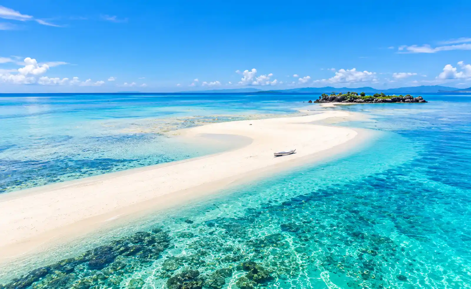 Gili Pasir white sandbar near Pink Beach Lombok